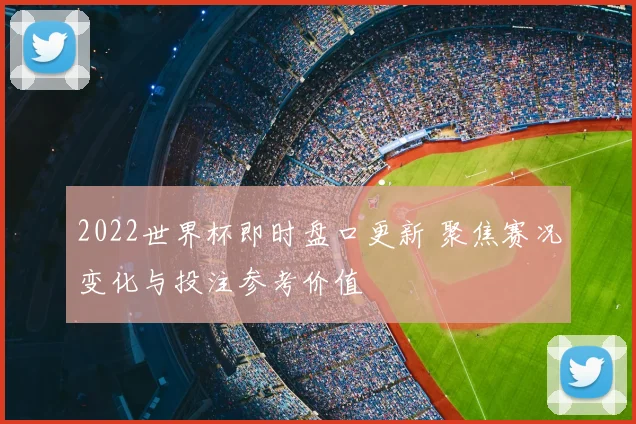 2022世界杯即时盘口更新 聚焦赛况变化与投注参考价值